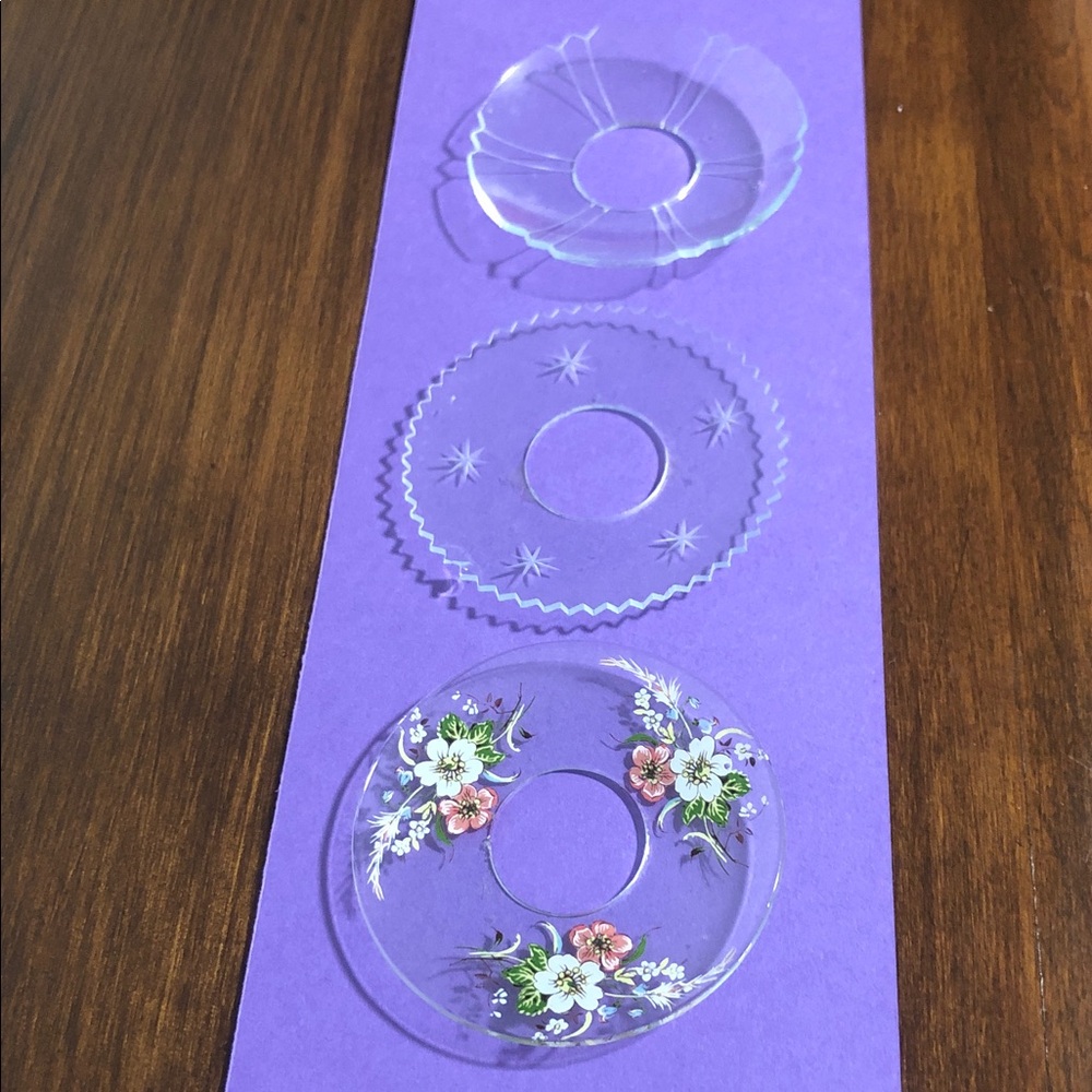 VINTAGE BUNDLE OF THREE BEAUTIFUL BOBECHES